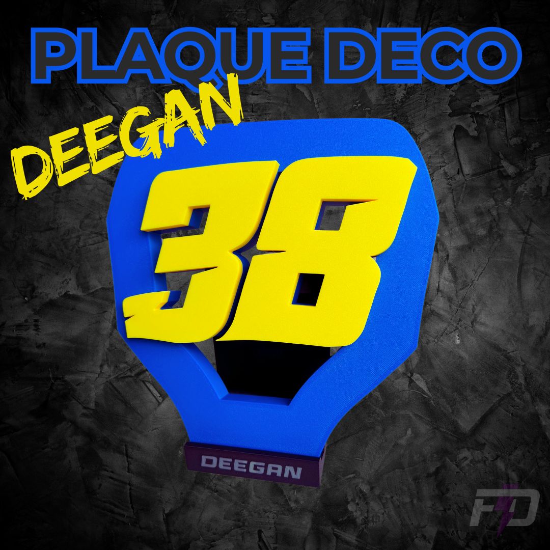 Plaque Déco DEEGAN 38