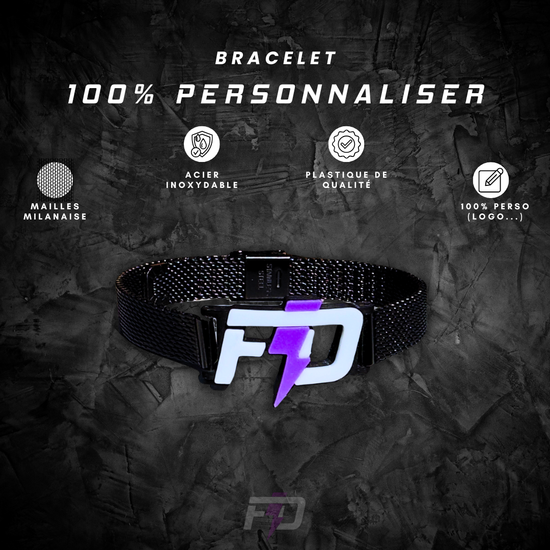 Bracelet 100% Personnalisé